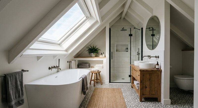 Attic Bathroom Remodeling in Mount Pocono, PA