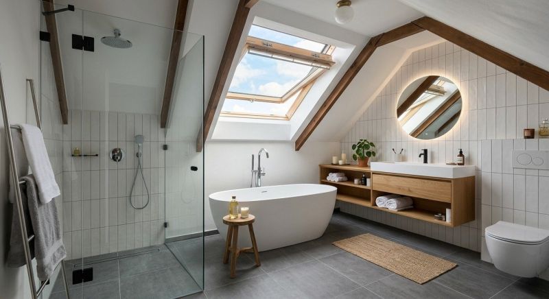 Attic Bathroom Remodeling in Mount Pocono, PA