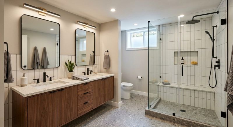 Basement Bathroom Remodeling in Mount Pocono, PA