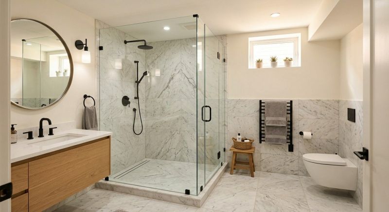 Basement Bathroom Remodeling in Mount Pocono, PA