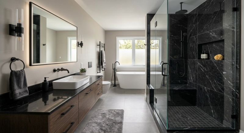 Granite Shower Installation in Mount Pocono, PA
