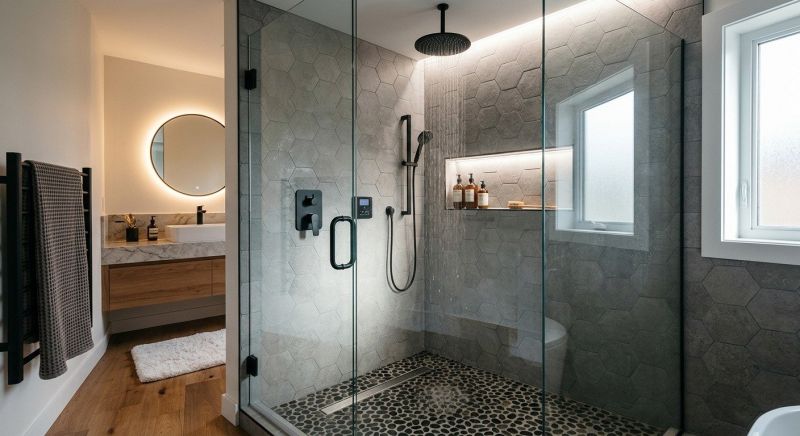 Granite Shower Installation in Mount Pocono, PA