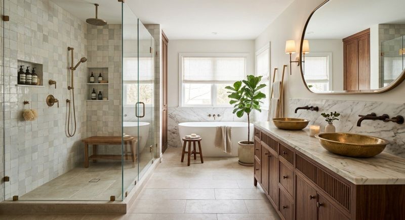 Luxury Bathroom Installation in Mount Pocono, PA